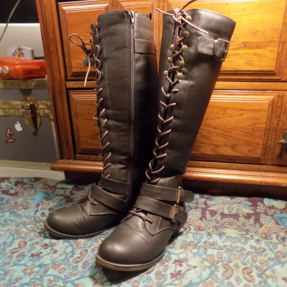 COPY - Shoe Dazzle Riding Boots